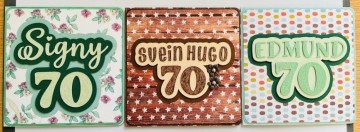 Bursdagskort til 70 åringer