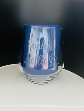 To personlige glass med navn